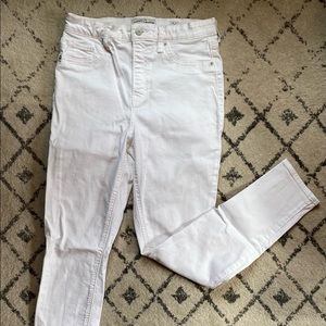Lucky Brand Bridgette Skinny White Jeans